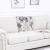 imageSmiry Printed Couch Cushion Covers Stretch Soft Couch Covers for Sofa Washable NonSlip Sofa Slipcover Furniture Protector for Indoor and Outdoor 3 Pack Dark GreyBeige