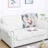 imageSmiry Printed Couch Cushion Covers Stretch Soft Couch Covers for Sofa Washable NonSlip Sofa Slipcover Furniture Protector for Indoor and Outdoor 3 Pack Dark GreyBeige