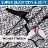 imageSmiry Printed Couch Cushion Covers Stretch Soft Couch Covers for Sofa Washable NonSlip Sofa Slipcover Furniture Protector for Indoor and Outdoor 3 Pack Dark GreyGrey and Black