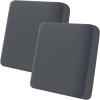 imageSmiry Printed Couch Cushion Covers Stretch Soft Couch Covers for Sofa Washable NonSlip Sofa Slipcover Furniture Protector for Indoor and Outdoor 3 Pack Dark GreyDark Grey