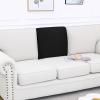 imageSmiry Printed Couch Cushion Covers Stretch Soft Couch Covers for Sofa Washable NonSlip Sofa Slipcover Furniture Protector for Indoor and Outdoor 3 Pack Dark GreyBlack