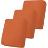 imageSmiry Printed Couch Cushion Covers Stretch Soft Couch Covers for Sofa Washable NonSlip Sofa Slipcover Furniture Protector for Indoor and Outdoor 3 Pack Dark GreyRust