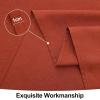 imageSmiry Rectangle Table Cloth Linen Textured Waterproof Spillproof AntiWrinkle Burlap Tablecloth Washable Decorative Fabric Table Cover for Dining Party Banquet 52 x 70 Inch BeigeRust