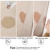 imageSmiry Rectangle Table Cloth Linen Textured Waterproof Spillproof AntiWrinkle Burlap Tablecloth Washable Decorative Fabric Table Cover for Dining Party Banquet 52 x 70 Inch BeigeChampagne