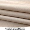 imageSmiry Rectangle Table Cloth Linen Textured Waterproof Spillproof AntiWrinkle Burlap Tablecloth Washable Decorative Fabric Table Cover for Dining Party Banquet 52 x 70 Inch BeigeLinen