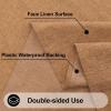 imageSmiry Rectangle Table Cloth Linen Textured Waterproof Spillproof AntiWrinkle Burlap Tablecloth Washable Decorative Fabric Table Cover for Dining Party Banquet 52 x 70 Inch BeigeAmber Bronze