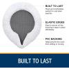 imageSmiry Soft Chenille Bathroom Toilet Lid Cover Machine Washable Covers 175x15 Fits Most Round Elongated and Oblong Lids Accessories Decor WhiteWhite