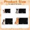 imageSmiry Waterproof Blanket Throw for Large Dogs Soft Reversible Dog Blanket for Sofa Couch Bed Washable Leakproof Sherpa Fleece Furniture Couch Cover Protector50quotx60quot GreyWhiteBlackWhite