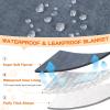 imageSmiry Waterproof Blanket Throw for Large Dogs Soft Reversible Dog Blanket for Sofa Couch Bed Washable Leakproof Sherpa Fleece Furniture Couch Cover Protector50quotx60quot GreyWhiteGreyWhite