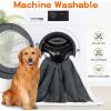 imageSmiry Waterproof Blanket Throw for Large Dogs Soft Reversible Dog Blanket for Sofa Couch Bed Washable Leakproof Sherpa Fleece Furniture Couch Cover Protector50quotx60quot GreyWhiteDark GreyWhite