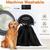 imageSmiry Waterproof Blanket Throw for Large Dogs Soft Reversible Dog Blanket for Sofa Couch Bed Washable Leakproof Sherpa Fleece Furniture Couch Cover Protector50quotx60quot GreyWhiteBlackWhite