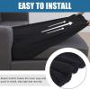 imageSmiry Waterproof Couch Cushion Covers Stretch Jacquard Thick Sofa Cushion Covers Washable Seat Slipcover Elastic Furniture Protector for Pets Kid 3PC GreyBlack