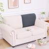 imageSmiry Waterproof Couch Cushion Covers Stretch Jacquard Thick Sofa Cushion Covers Washable Seat Slipcover Elastic Furniture Protector for Pets Kid 3PC GreyGrey