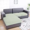 imageSmiry Waterproof Couch Cushion Covers Stretch Jacquard Thick Sofa Cushion Covers Washable Seat Slipcover Elastic Furniture Protector for Pets Kid 3PC GreyGreen