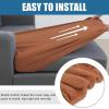 imageSmiry Waterproof Couch Cushion Covers Stretch Jacquard Thick Sofa Cushion Covers Washable Seat Slipcover Elastic Furniture Protector for Pets Kid 3PC GreyRust