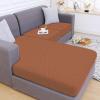 imageSmiry Waterproof Couch Cushion Covers Stretch Jacquard Thick Sofa Cushion Covers Washable Seat Slipcover Elastic Furniture Protector for Pets Kid 3PC GreyRust