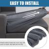imageSmiry Waterproof Couch Cushion Covers Stretch Jacquard Thick Sofa Cushion Covers Washable Seat Slipcover Elastic Furniture Protector for Pets Kid 3PC GreyGrey