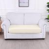 imageSmiry Waterproof Couch Cushion Covers Stretch Jacquard Thick Sofa Cushion Covers Washable Seat Slipcover Elastic Furniture Protector for Pets Kid 3PC GreyBeige