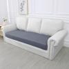 imageSmiry Waterproof Couch Cushion Covers Stretch Washable Sofa Cushion Cover Soft Sofa Slipcover Elastic NonSlip Furniture Protector for Pets Kid 3 Pack ChocolateGrey