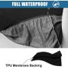 imageSmiry Waterproof Couch Cushion Covers Stretch Washable Sofa Cushion Cover Soft Sofa Slipcover Elastic NonSlip Furniture Protector for Pets Kid 3 Pack ChocolateBlack