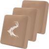 imageSmiry Waterproof Couch Cushion Covers Stretch Washable Sofa Cushion Cover Soft Sofa Slipcover Elastic NonSlip Furniture Protector for Pets Kid 3 Pack ChocolateCamel