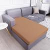 imageSmiry Waterproof Couch Cushion Covers Stretch Washable Sofa Cushion Cover Soft Sofa Slipcover Elastic NonSlip Furniture Protector for Pets Kid 3 Pack ChocolateCamel