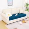 imageSmiry Waterproof Couch Cushion Covers Stretch Washable Sofa Cushion Cover Soft Sofa Slipcover Elastic NonSlip Furniture Protector for Pets Kid 3 Pack ChocolateDeep Teal