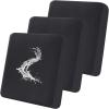 imageSmiry Waterproof Couch Cushion Covers Stretch Washable Sofa Cushion Cover Soft Sofa Slipcover Elastic NonSlip Furniture Protector for Pets Kid 3 Pack ChocolateBlack