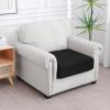 imageSmiry Waterproof Couch Cushion Covers Stretch Washable Sofa Cushion Cover Soft Sofa Slipcover Elastic NonSlip Furniture Protector for Pets Kid 3 Pack ChocolateBlack