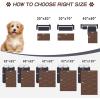 imageSmiry Waterproof Dog Bed Cover Blanket 30x70 Soft Reversible Pet Blanket Washable Leakproof Cats Dogs Couch Cover for Sofa Couch Furniture CamelBeigeBrownChocolate