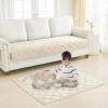 imageSmiry Waterproof Dog Bed Cover Blanket 30x70 Soft Reversible Pet Blanket Washable Leakproof Cats Dogs Couch Cover for Sofa Couch Furniture CamelBeigeBeigeBeige