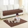imageSmiry Waterproof Dog Bed Cover Blanket 30x70 Soft Reversible Pet Blanket Washable Leakproof Cats Dogs Couch Cover for Sofa Couch Furniture CamelBeigeBrownBeige