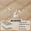 imageSmiry Waterproof Dog Bed Cover Blanket 30x70 Soft Reversible Pet Blanket Washable Leakproof Cats Dogs Couch Cover for Sofa Couch Furniture CamelBeigeCamelCamel