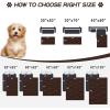 imageSmiry Waterproof Dog Bed Cover Blanket 30x70 Soft Reversible Pet Blanket Washable Leakproof Cats Dogs Couch Cover for Sofa Couch Furniture CamelBeigeChocolateDark Grey