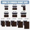 imageSmiry Waterproof Dog Bed Cover Blanket 30x70 Soft Reversible Pet Blanket Washable Leakproof Cats Dogs Couch Cover for Sofa Couch Furniture CamelBeigeChocolateChocolate