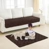 imageSmiry Waterproof Dog Bed Cover Blanket 30x70 Soft Reversible Pet Blanket Washable Leakproof Cats Dogs Couch Cover for Sofa Couch Furniture CamelBeigeChocolateChocolate