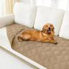 imageSmiry Waterproof Dog Bed Cover Blanket 30x70 Soft Reversible Pet Blanket Washable Leakproof Cats Dogs Couch Cover for Sofa Couch Furniture CamelBeigeCamelCamel