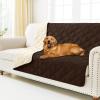 imageSmiry Waterproof Dog Bed Cover Blanket 30x70 Soft Reversible Pet Blanket Washable Leakproof Cats Dogs Couch Cover for Sofa Couch Furniture CamelBeigeChocolateBeige