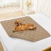 imageSmiry Waterproof Dog Bed Cover Blanket 30x70 Soft Reversible Pet Blanket Washable Leakproof Cats Dogs Couch Cover for Sofa Couch Furniture CamelBeigeCamelCamel