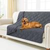imageSmiry Waterproof Dog Bed Cover Blanket 30x70 Soft Reversible Pet Blanket Washable Leakproof Cats Dogs Couch Cover for Sofa Couch Furniture CamelBeigeDark GreyDark Grey