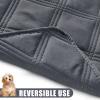 imageSmiry Waterproof Dog Bed Cover Blanket 30x70 Soft Reversible Pet Blanket Washable Leakproof Cats Dogs Couch Cover for Sofa Couch Furniture CamelBeigeDark GreyDark Grey