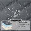 imageSmiry Waterproof Dog Bed Cover Blanket 30x70 Soft Reversible Pet Blanket Washable Leakproof Cats Dogs Couch Cover for Sofa Couch Furniture CamelBeigeDark GreyBeige