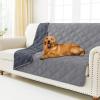 imageSmiry Waterproof Dog Bed Cover Blanket 30x70 Soft Reversible Pet Blanket Washable Leakproof Cats Dogs Couch Cover for Sofa Couch Furniture CamelBeigeGreyDark Grey