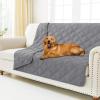 imageSmiry Waterproof Dog Bed Cover Blanket 30x70 Soft Reversible Pet Blanket Washable Leakproof Cats Dogs Couch Cover for Sofa Couch Furniture CamelBeigeGreyGrey