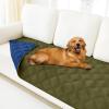 imageSmiry Waterproof Dog Bed Cover Blanket 30x70 Soft Reversible Pet Blanket Washable Leakproof Cats Dogs Couch Cover for Sofa Couch Furniture CamelBeigeGreenNavy