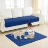 imageSmiry Waterproof Dog Bed Cover Blanket 30x70 Soft Reversible Pet Blanket Washable Leakproof Cats Dogs Couch Cover for Sofa Couch Furniture CamelBeigeNavyBlue
