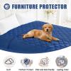 imageSmiry Waterproof Dog Bed Cover Blanket 30x70 Soft Reversible Pet Blanket Washable Leakproof Cats Dogs Couch Cover for Sofa Couch Furniture CamelBeigeNavyNavy