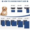 imageSmiry Waterproof Dog Bed Cover Blanket 30x70 Soft Reversible Pet Blanket Washable Leakproof Cats Dogs Couch Cover for Sofa Couch Furniture CamelBeigeNavyBlue