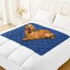 imageSmiry Waterproof Dog Bed Cover Blanket 30x70 Soft Reversible Pet Blanket Washable Leakproof Cats Dogs Couch Cover for Sofa Couch Furniture CamelBeigeNavyBlue