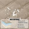 imageSmiry Waterproof Dog Bed Cover Blanket 30x70 Soft Reversible Pet Blanket Washable Leakproof Cats Dogs Couch Cover for Sofa Couch Furniture CamelBeigeTaupeBeige